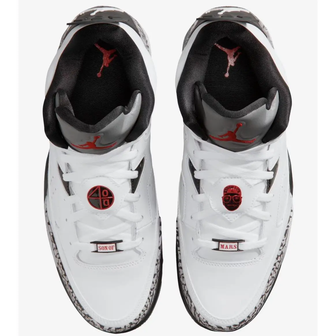 Nike shoes - Jordan Son Of Mars - Son Mars - 580603-101 - WHITE / BLACK / CEMENT GREY / GYM RED 0