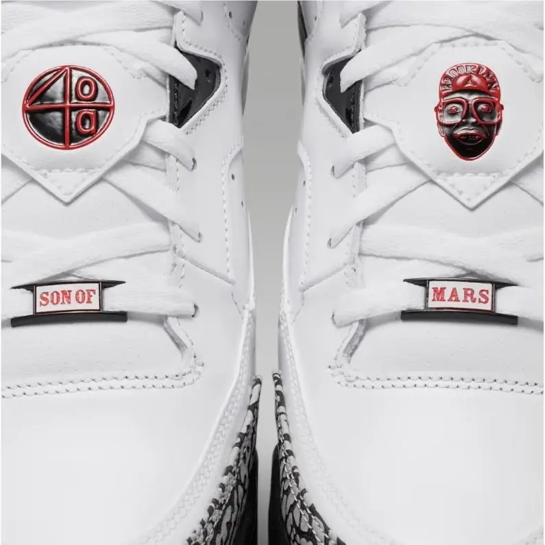 Nike shoes - Jordan Son Of Mars - Son Mars - 580603-101 - WHITE / BLACK / CEMENT GREY / GYM RED 1