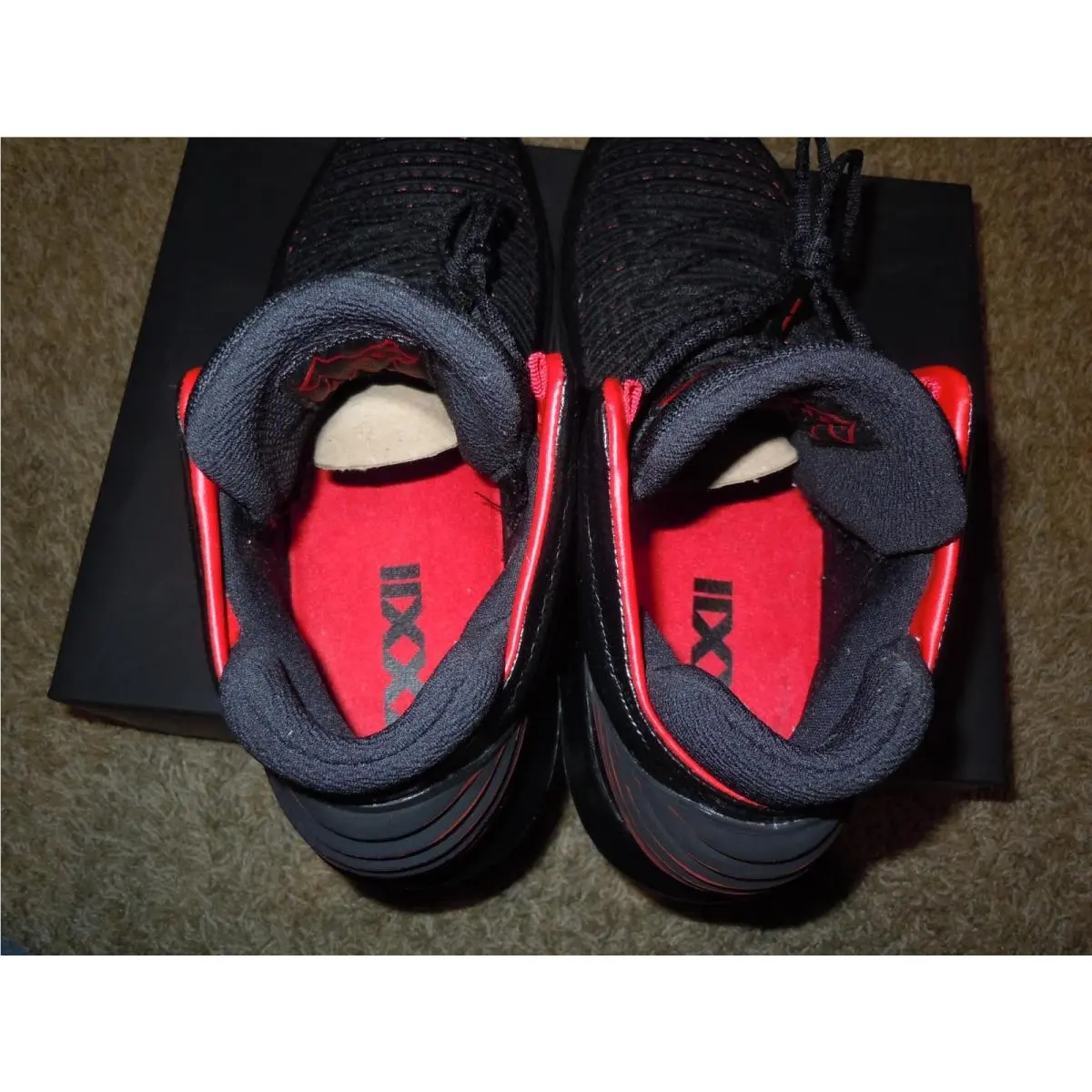 Nike shoes - Air Jordan 32 - Air - AA1253-001 - Black, Manufacturer: Black/University Red 3