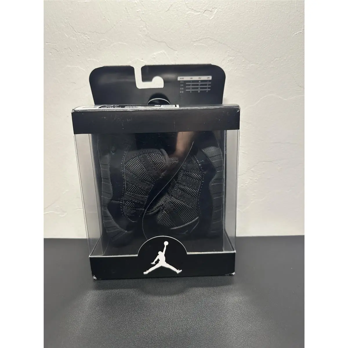 Nike shoes - Jordan 11 Crib Bootie - Crib Bootie - Black / Gamma Blue-Varsity Maize (UPC: 198483002380) 7