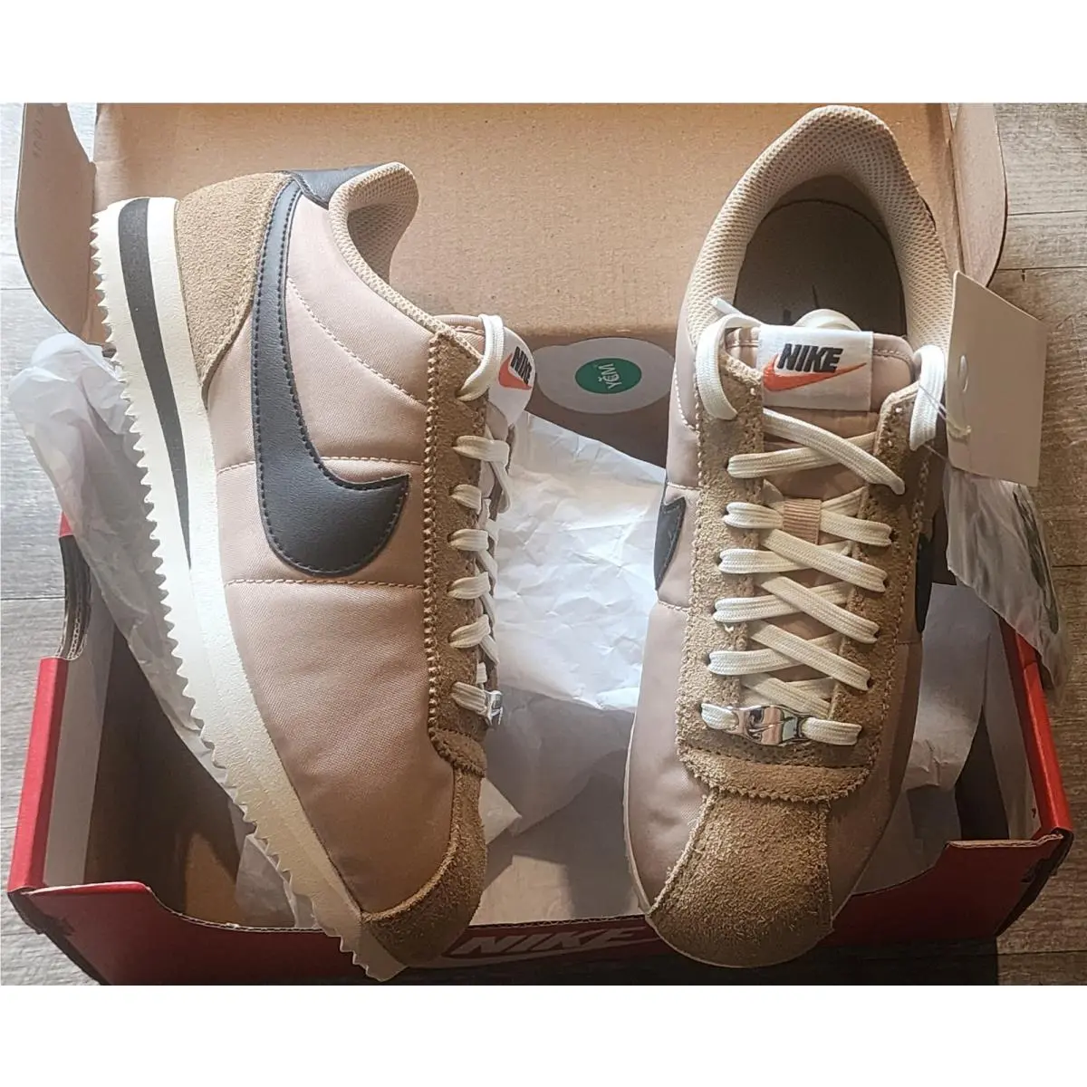 Nike Womens Cortez Desert Sail IF1764-200 Size 6.5W/5Y