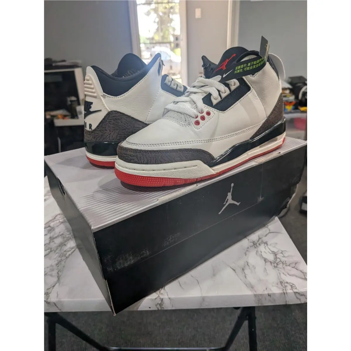 Nike shoes - Air Jordan 5 - Air - DM0967-103 - SAIL/BLACK-UNIVERSITY RED-PALE IVORY 0