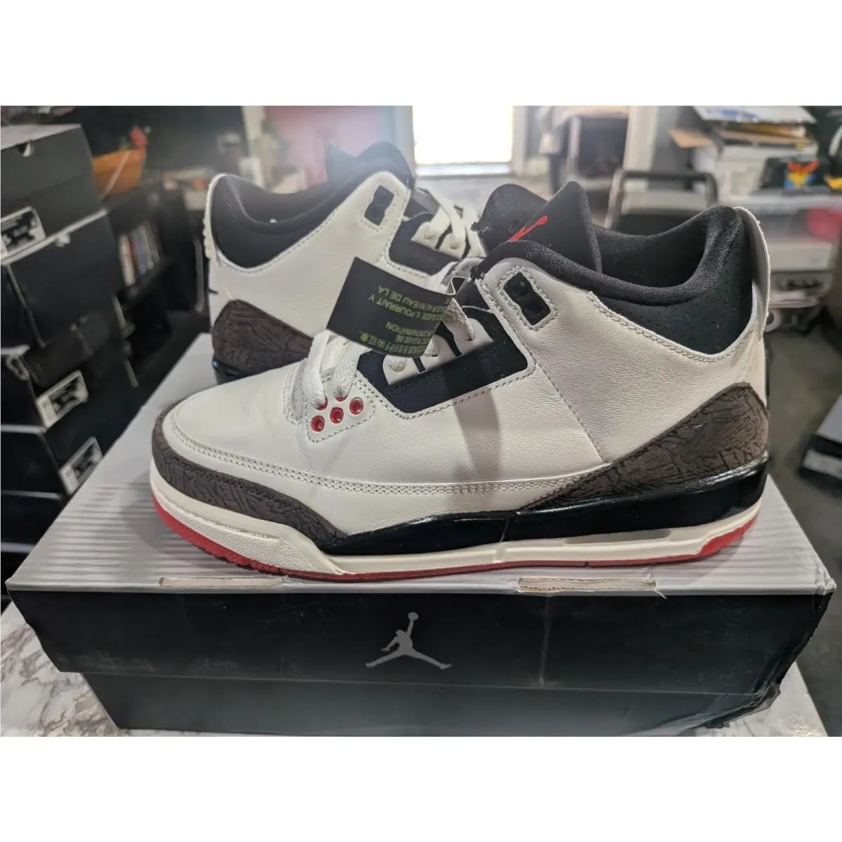 Nike shoes - Air Jordan 5 - Air - DM0967-103 - SAIL/BLACK-UNIVERSITY RED-PALE IVORY 1