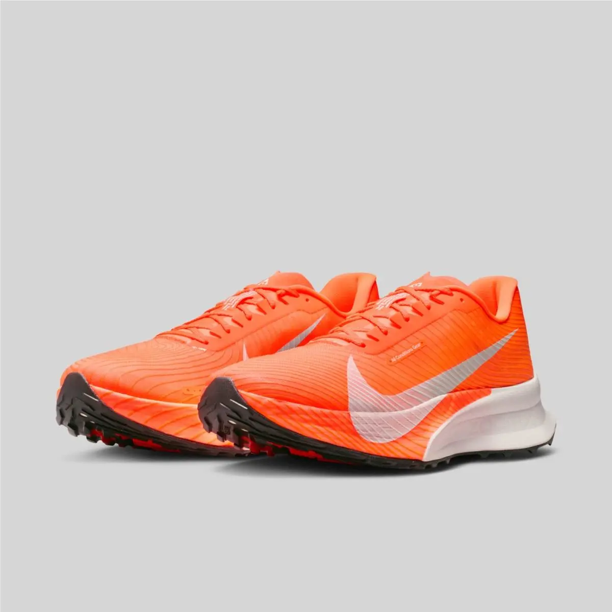 Nike Acg Ultrafly Trail `hyper Crimson Orange` HF5668-801 Men`s Size 9.5 Shoes