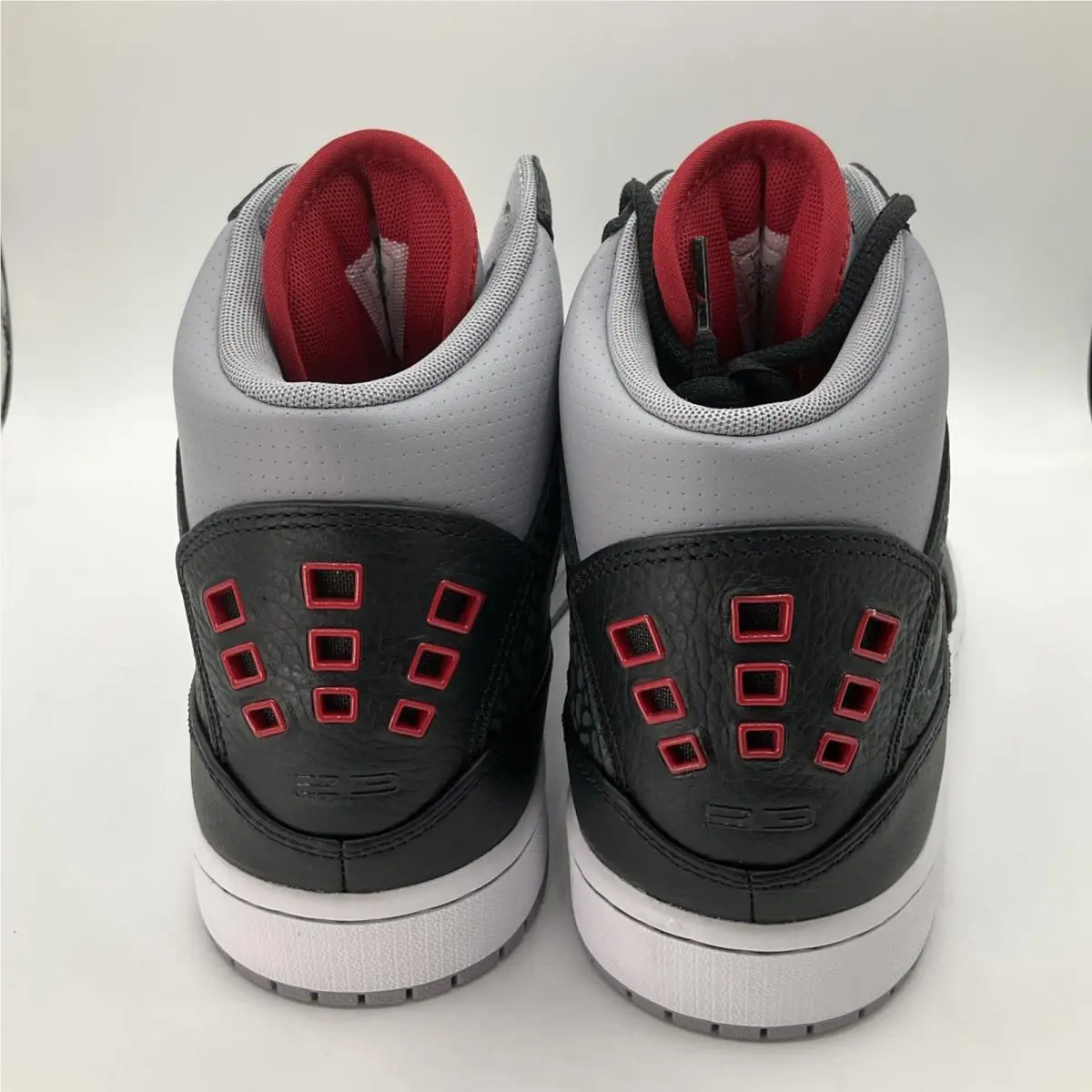 Nike shoes - 372704010 - 372704 010 - Black/Cement Grey/Varsity Red (UPC: 826215805717) 3