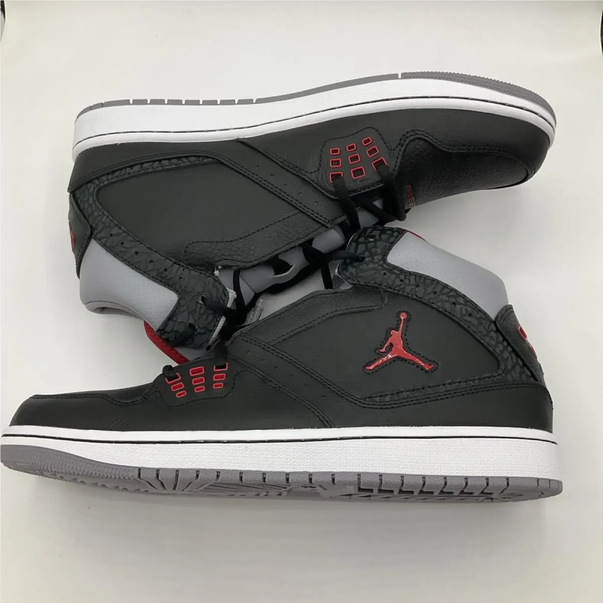 Nike shoes - 372704010 - 372704 010 - Black/Cement Grey/Varsity Red (UPC: 826215805717) 5