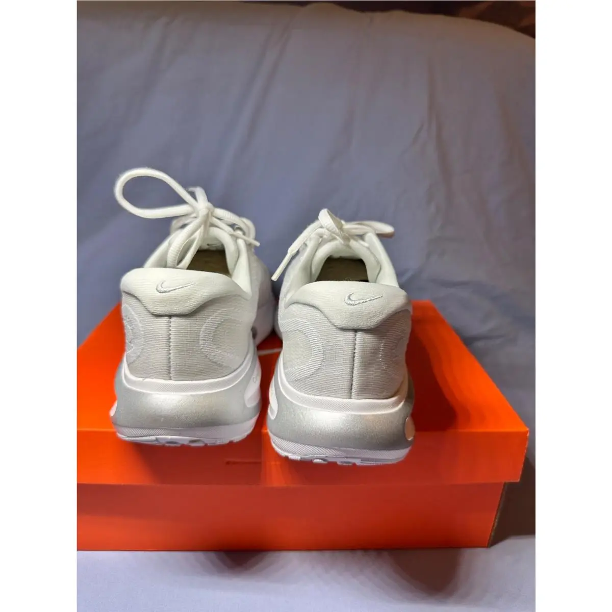 Nike shoes - Journey Run - Journey Run - FJ7765-102 - White / Pure Platinum / Metallic Silver / White 8