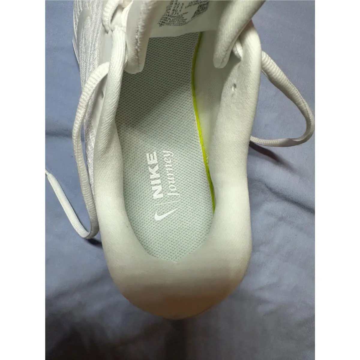 Nike shoes - Journey Run - Journey Run - FJ7765-102 - White / Pure Platinum / Metallic Silver / White 12