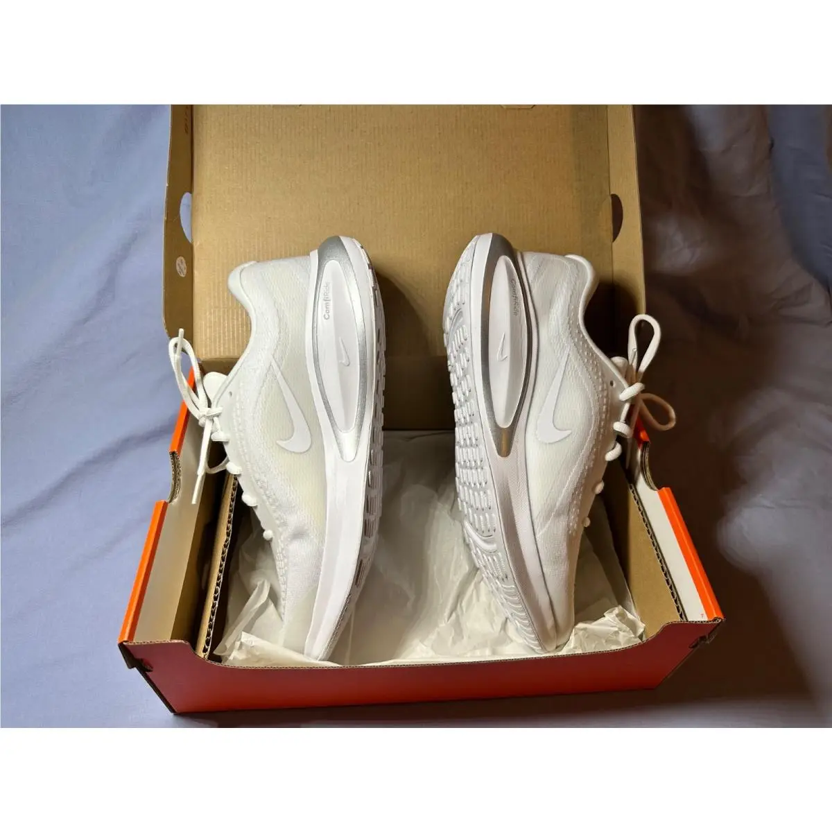 Nike shoes - Journey Run - Journey Run - FJ7765-102 - White / Pure Platinum / Metallic Silver / White 7