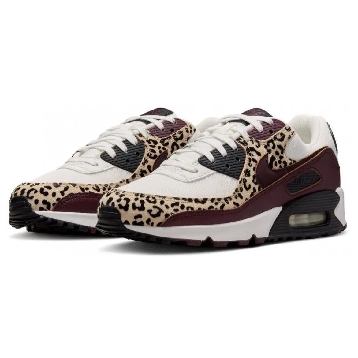 Nike shoes - Nike Air Max 90 - Air Max - IF1619-102 - Burgundy Crush/Leopard/Black 15