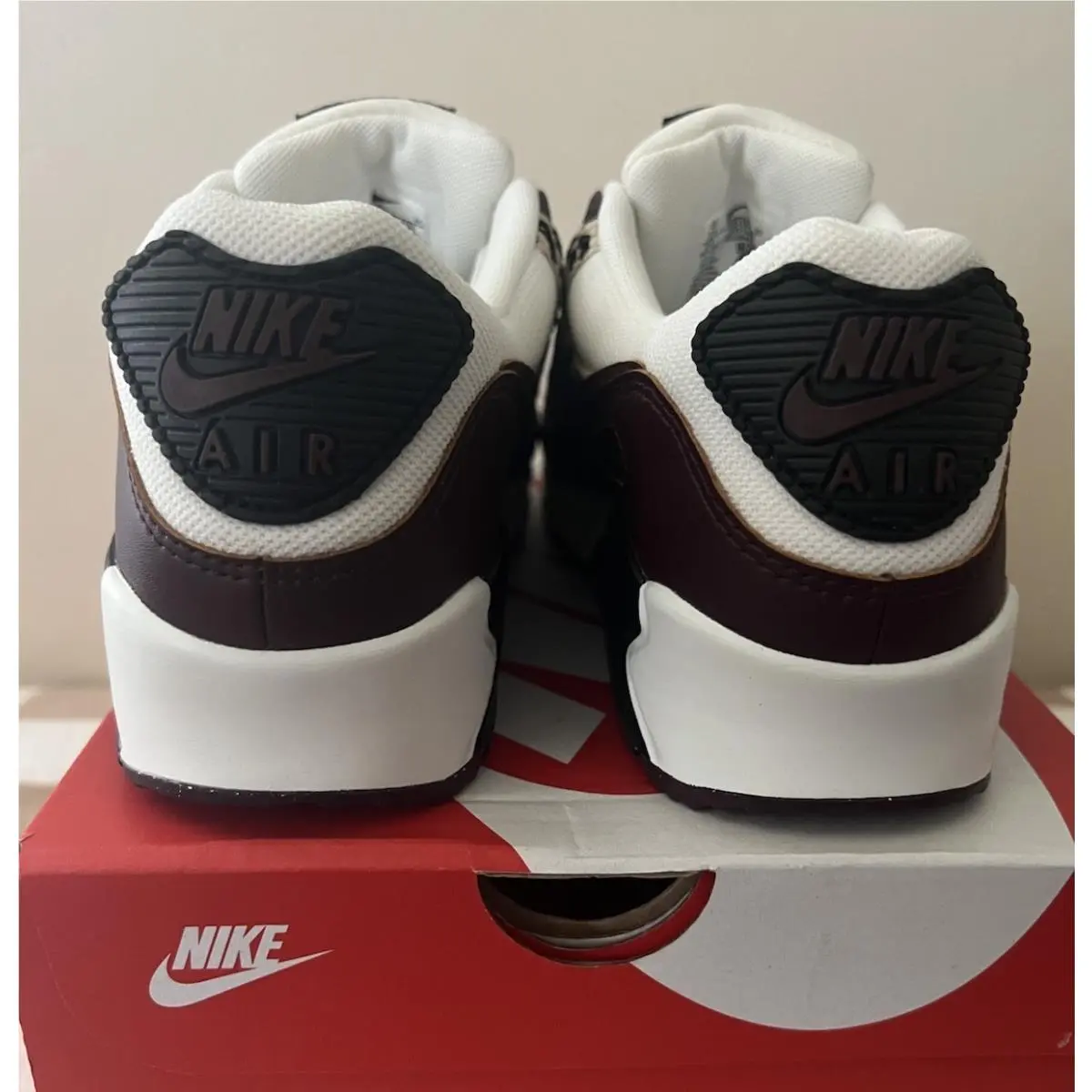 Nike shoes - Nike Air Max 90 - Air Max - IF1619-102 - Burgundy Crush/Leopard/Black 10