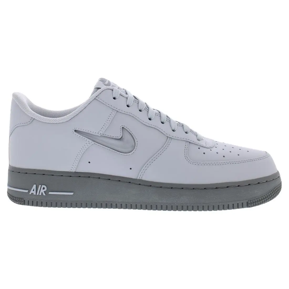 Nike Air Force 1 Jewel Leather Unisex Shoes Size 11.5 Color: Wolf Grey/cool