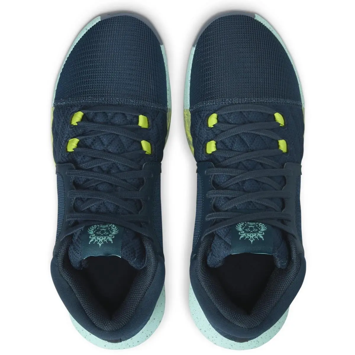 Nike shoes - NKFB2239402 - NKFB2239-402 - Armory Navy Cyber Green Frost 402 (UPC: 197596882100) 4