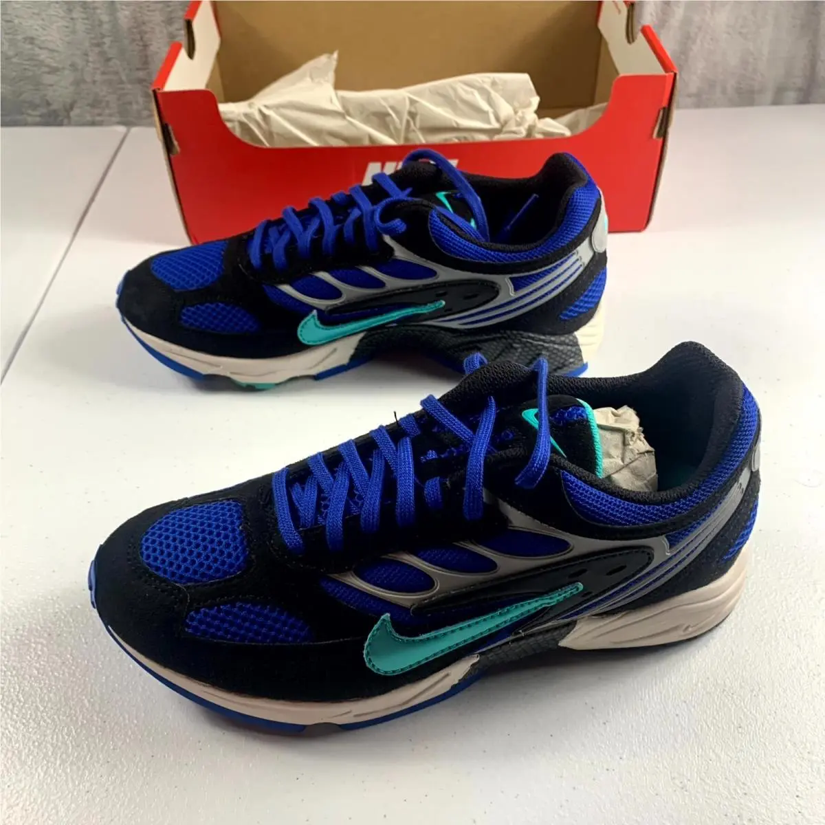 Nike shoes - Nike Air Ghost Racer - Air Ghost Racer - AT5410-001 - Blue (UPC: 193145395459) 2