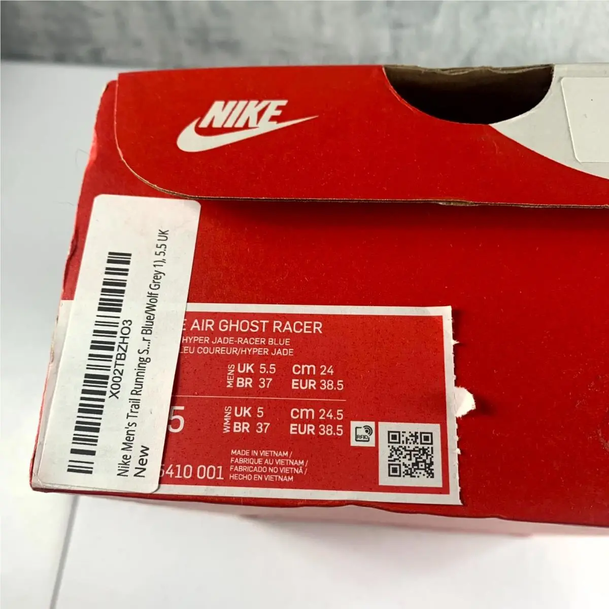 Nike shoes - Nike Air Ghost Racer - Air Ghost Racer - AT5410-001 - Blue (UPC: 193145395459) 7