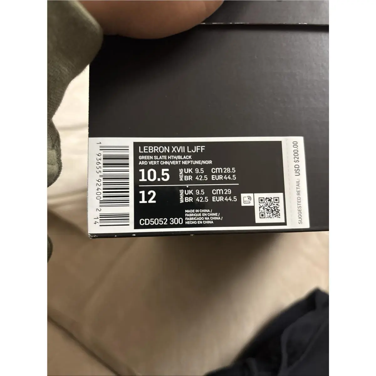 Nike shoes - Nike LeBron 17 - LeBron - CV8080-900 - Multicolor 10