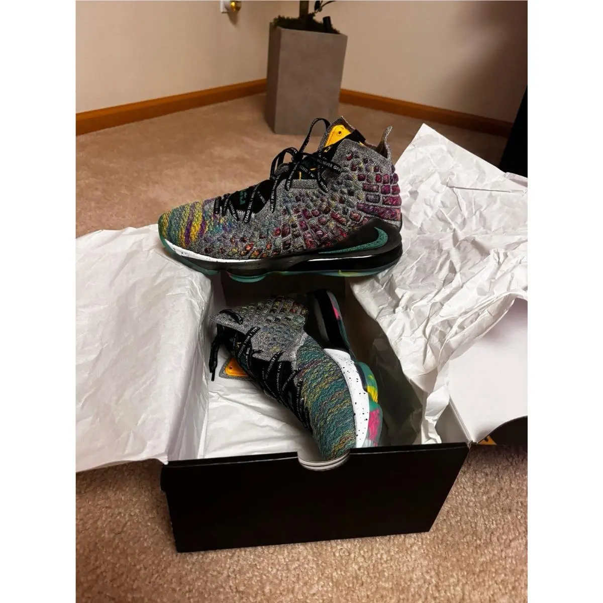 Nike shoes - Nike LeBron 17 - LeBron - CV8080-900 - Multicolor 0