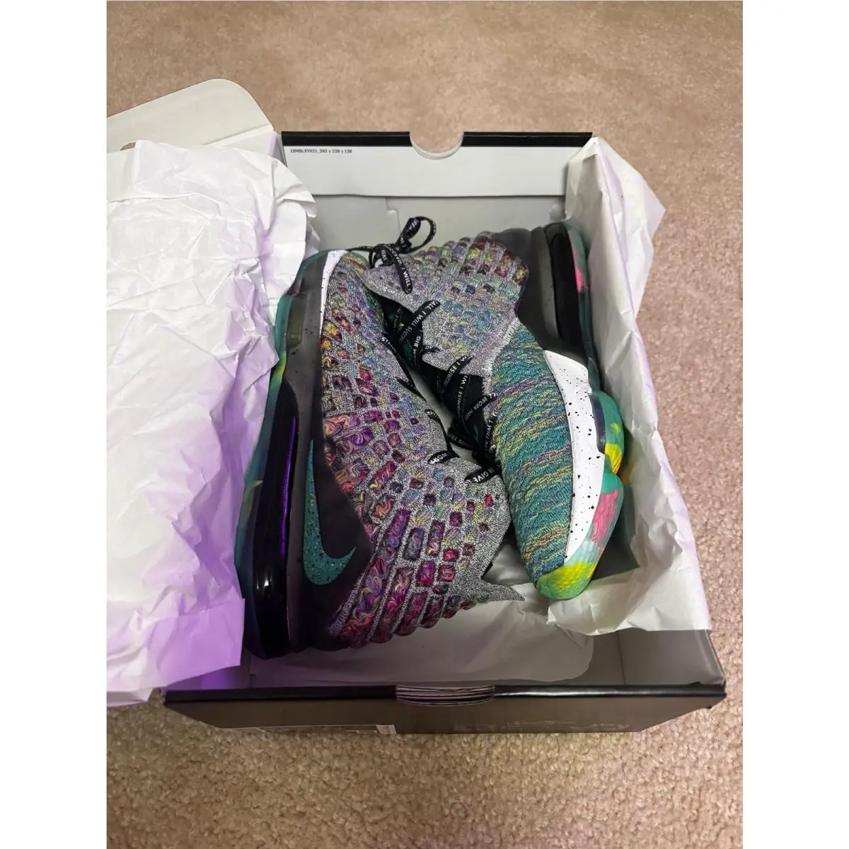 Nike shoes - Nike LeBron 17 - LeBron - CV8080-900 - Multicolor 3