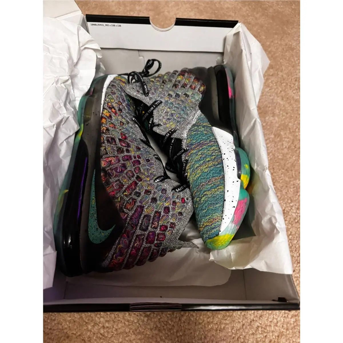 Nike shoes - Nike LeBron 17 - LeBron - CV8080-900 - Multicolor 4