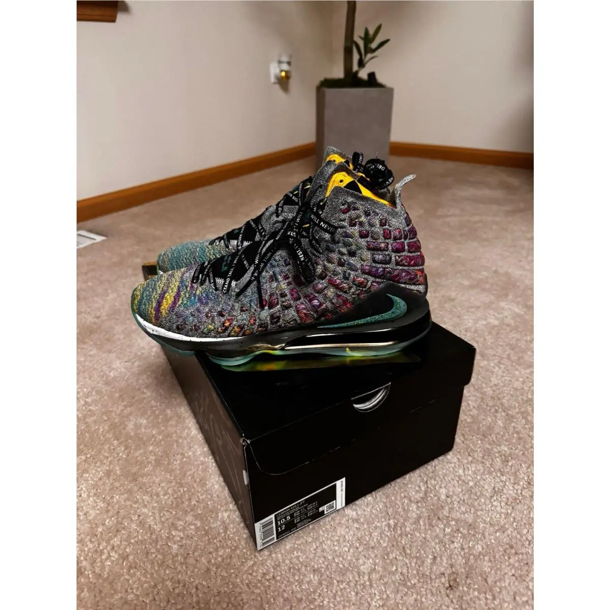 Nike shoes - Nike LeBron 17 - LeBron - CV8080-900 - Multicolor 5