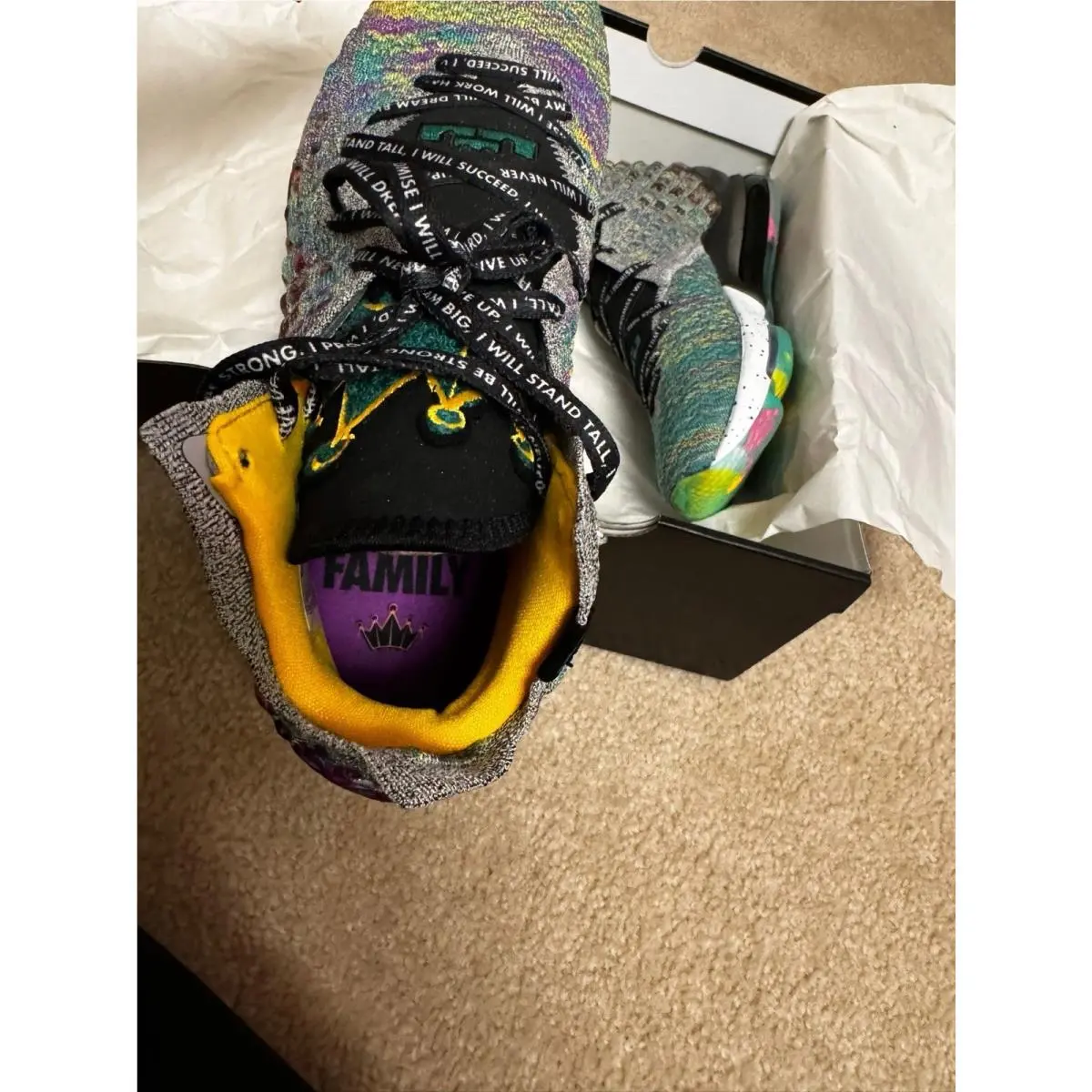 Nike shoes - Nike LeBron 17 - LeBron - CV8080-900 - Multicolor 7