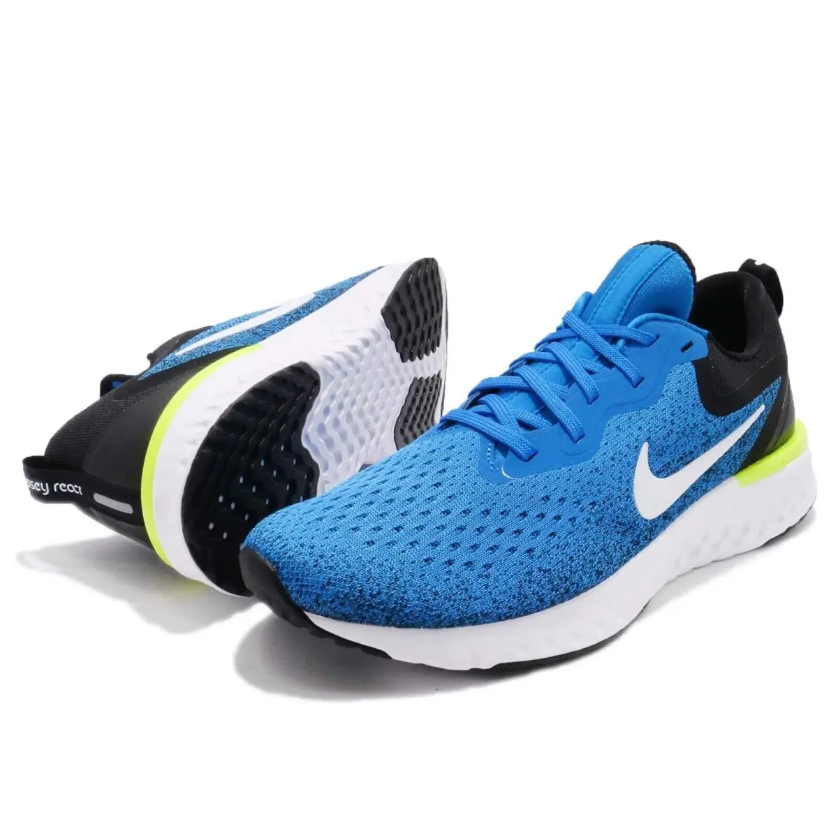 Nike Odyssey React Men’s Running Shoes Photo Blue/black Size 11.5 AO9819-103