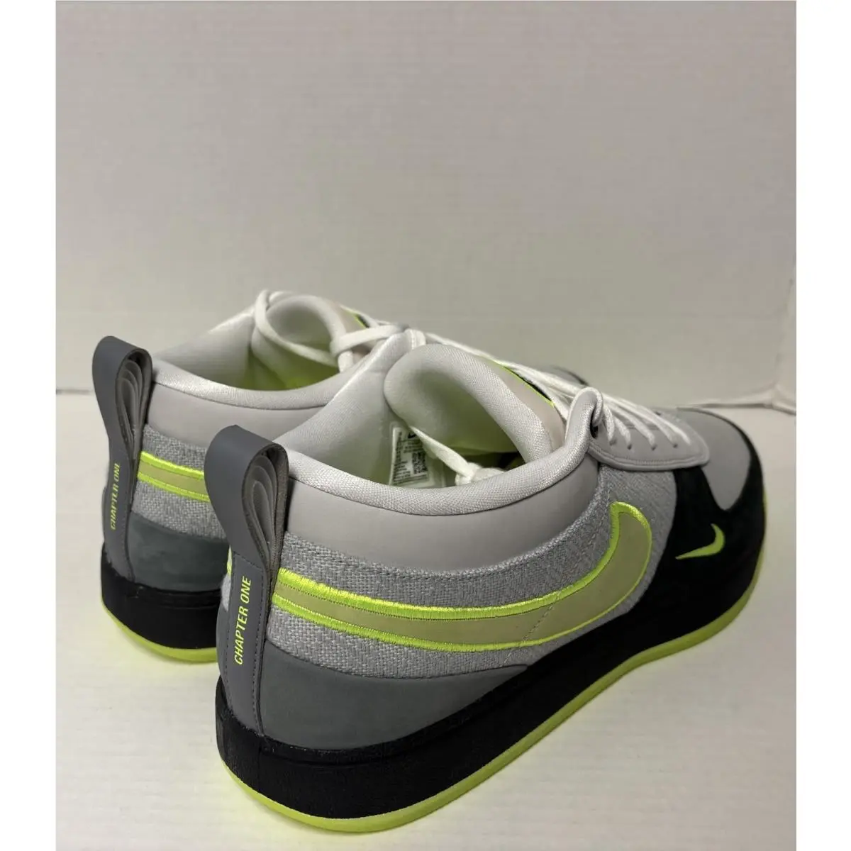 Nike shoes - Nike Book 1 95 - Book - HJ4388-001 - Lt Smoke Grey/Volt-Black (UPC: 198487641004) 3