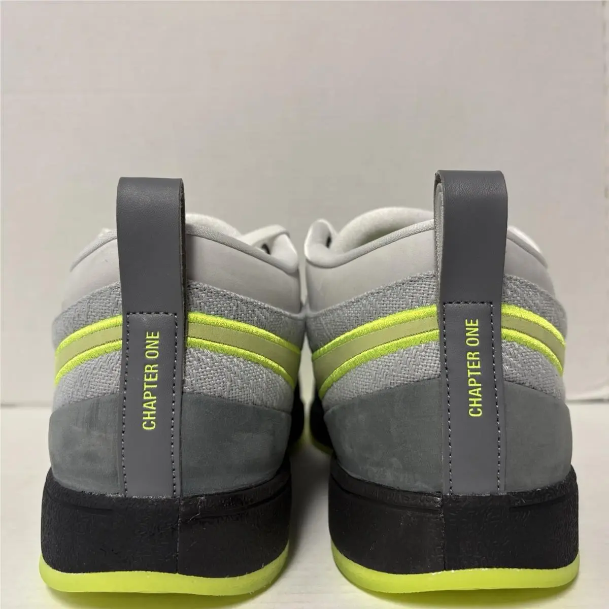 Nike shoes - Nike Book 1 95 - Book - HJ4388-001 - Lt Smoke Grey/Volt-Black (UPC: 198487641004) 4