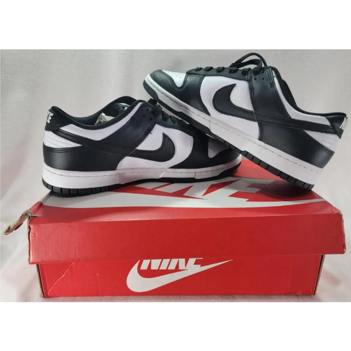 Nike Dunk Low Retro Black White Panda DD1391 100 Men`s 11.5 Casual Sneaks