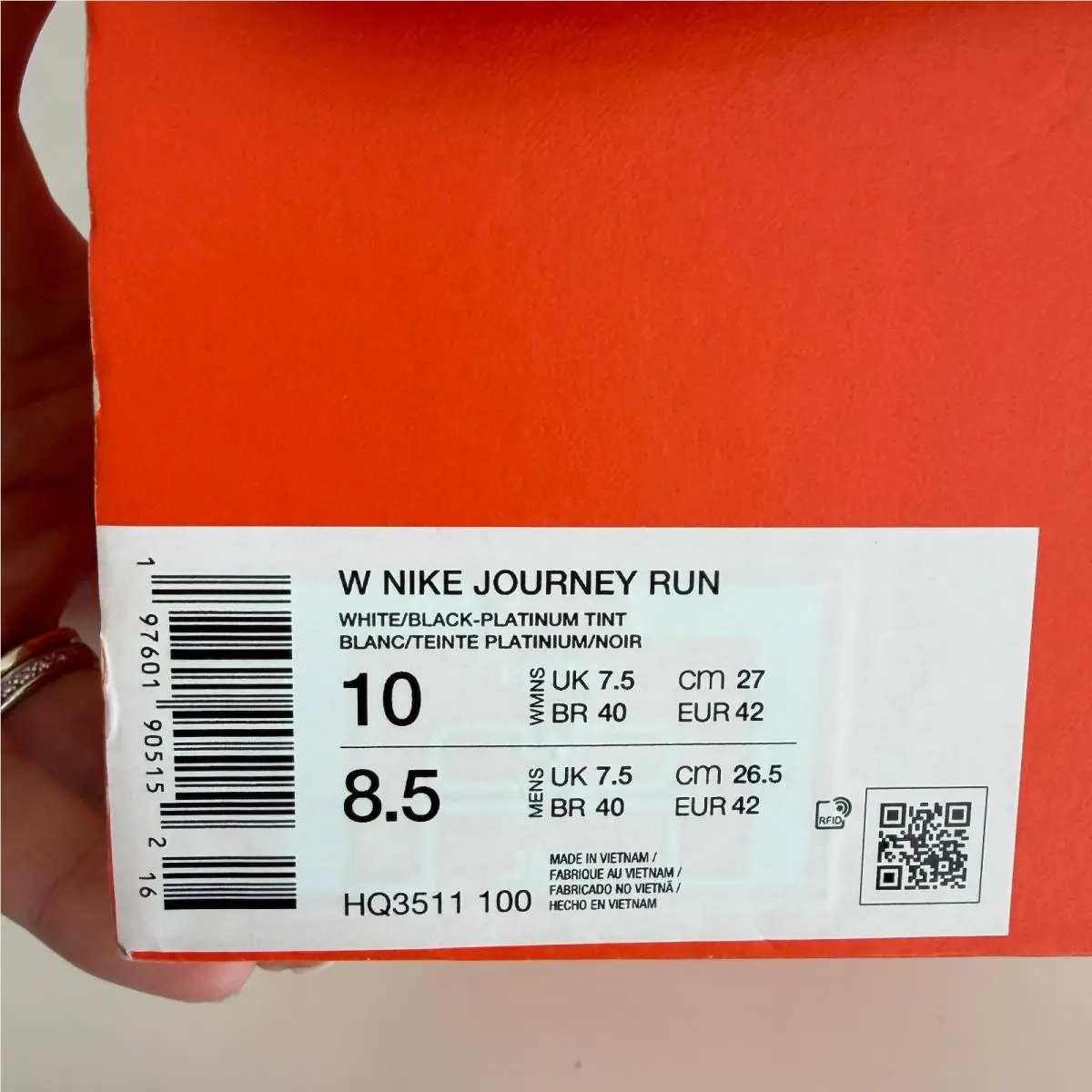 Nike shoes - Nike Journey Run - Journey Run - White 10