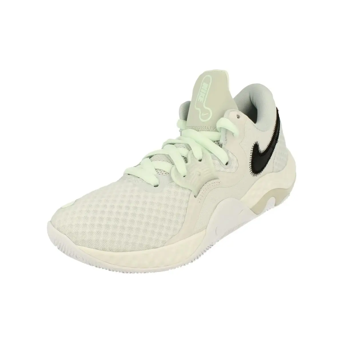 Nike Renew Elevate II Mens Basketball Shoes Photon Dust Black Summit White US 8