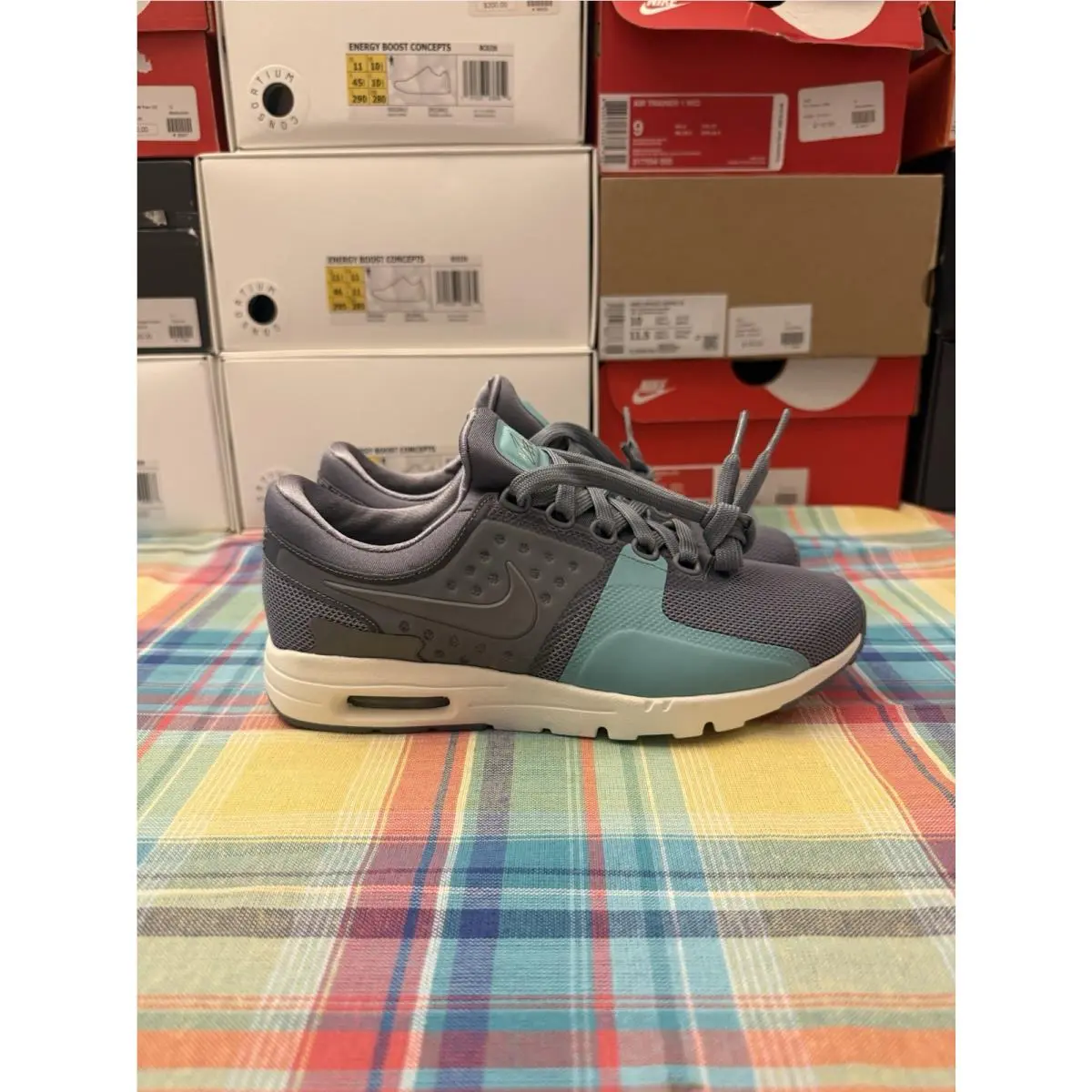 Nike shoes - Nike Air Max Zero - Air Max Zero - 857661-001 - Gray 8