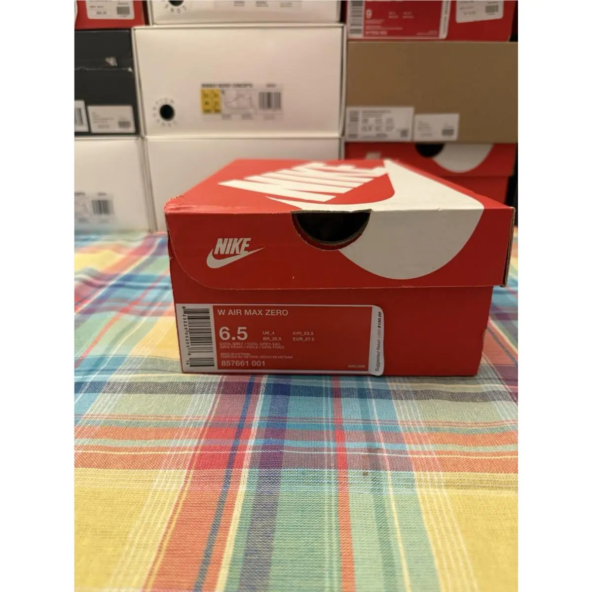 Nike shoes - Nike Air Max Zero - Air Max Zero - 857661-001 - Gray 10