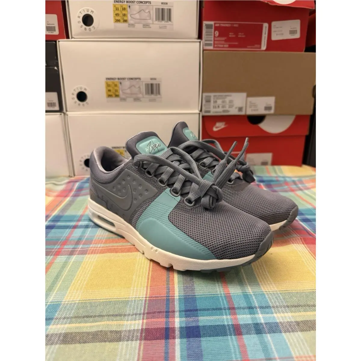 Nike shoes - Nike Air Max Zero - Air Max Zero - 857661-001 - Gray 7