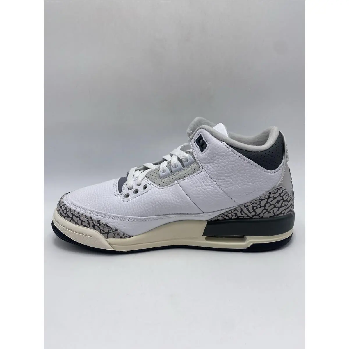 Nike shoes - Air Jordan 3 - Air - DX6665 100 - White/Black-Iron (UPC: 196604403696) 1