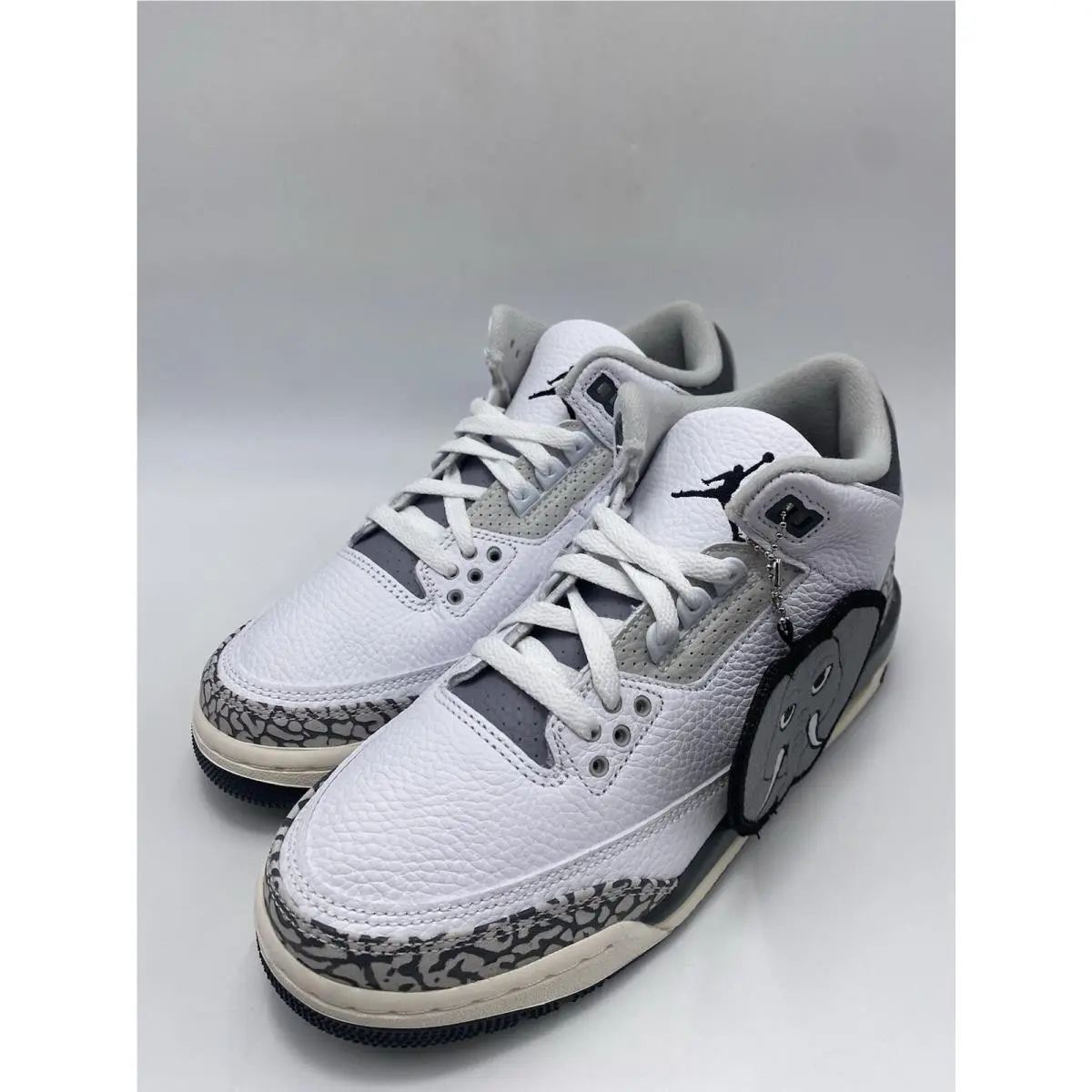 Nike shoes - Air Jordan 3 - Air - DX6665 100 - White/Black-Iron (UPC: 196604403696) 2