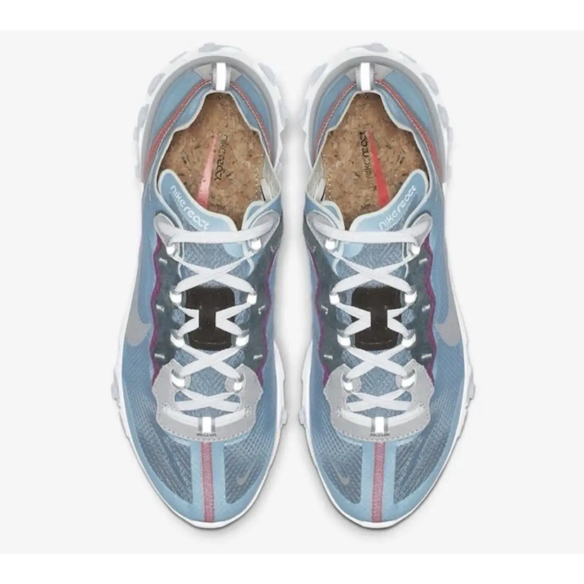 Nike shoes - Nike React Element 87 - React Element - AQ1090-400 - Blue (UPC: 0886059759553) 10