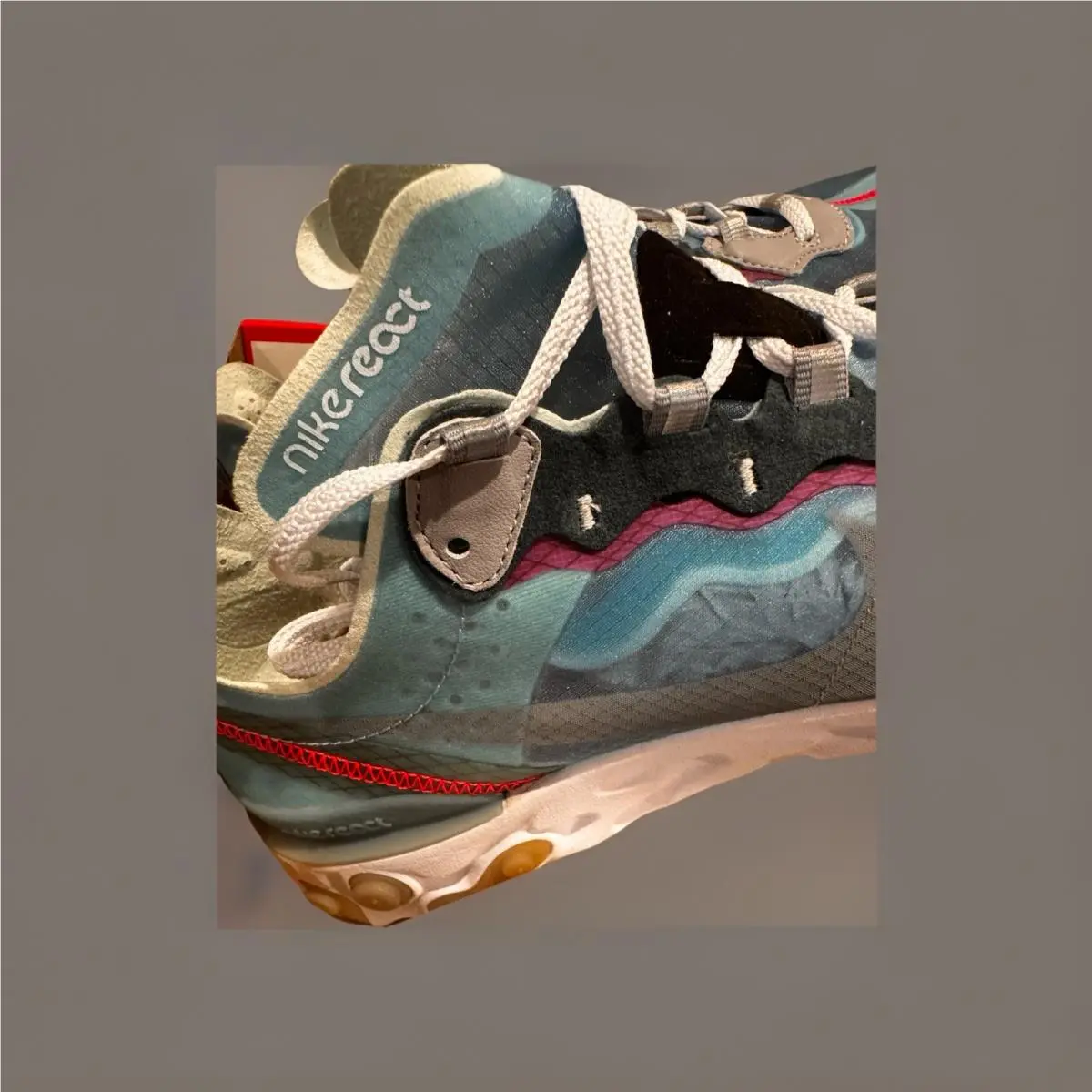 Nike shoes - Nike React Element 87 - React Element - AQ1090-400 - Blue (UPC: 0886059759553) 8