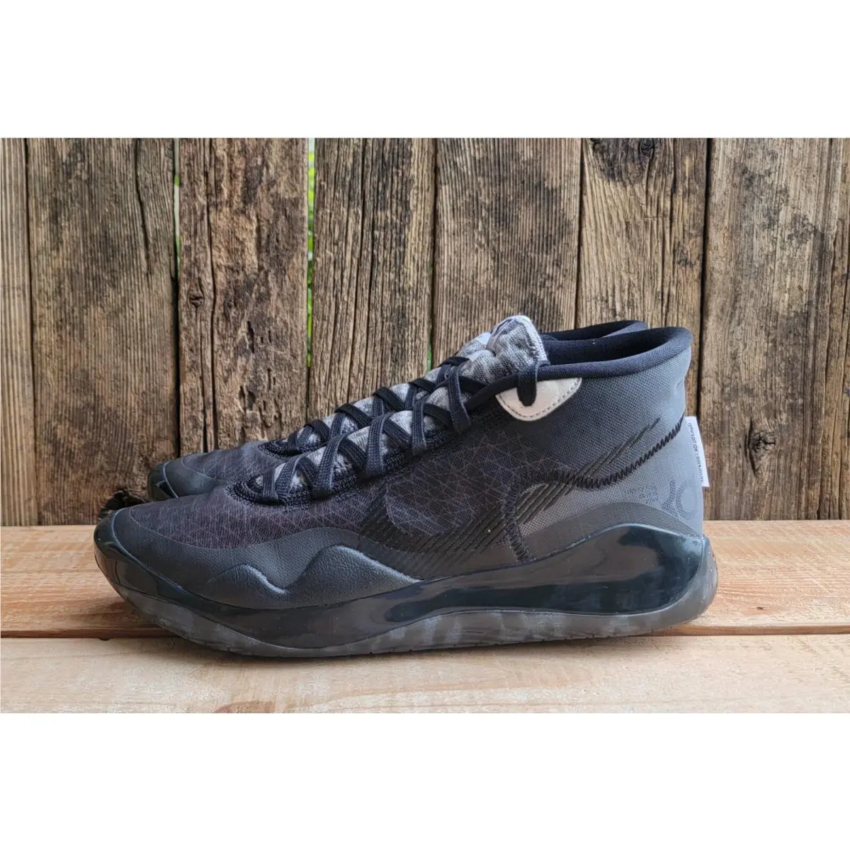 Nike Zoom KD 12 Basketball Shoes Men`s Sz 10.5 Anthracite Black Gray AR4229-003