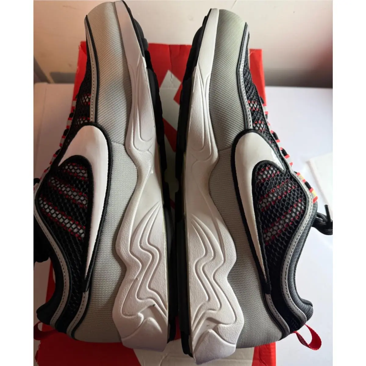 Nike shoes - Nike Air Zoom Spiridon - Air Zoom Spiridon - 926955-010 - GREY/BLACK/WHITE (UPC: 884500059610) 3