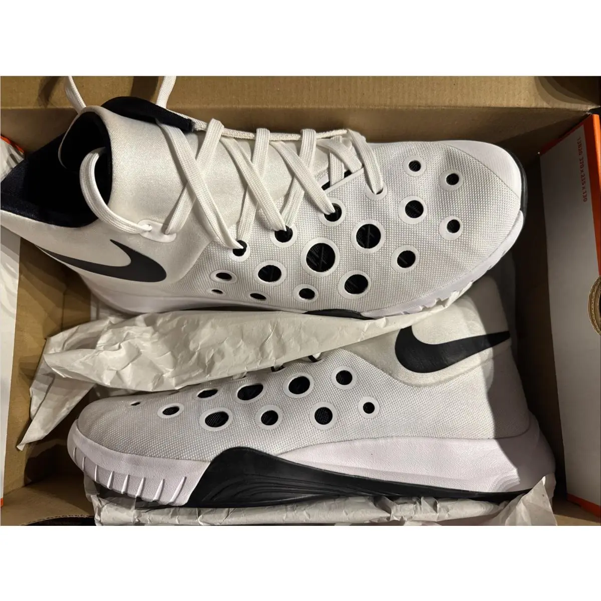 Nike Zoom Hyperquickness 3 2015 White Size 13