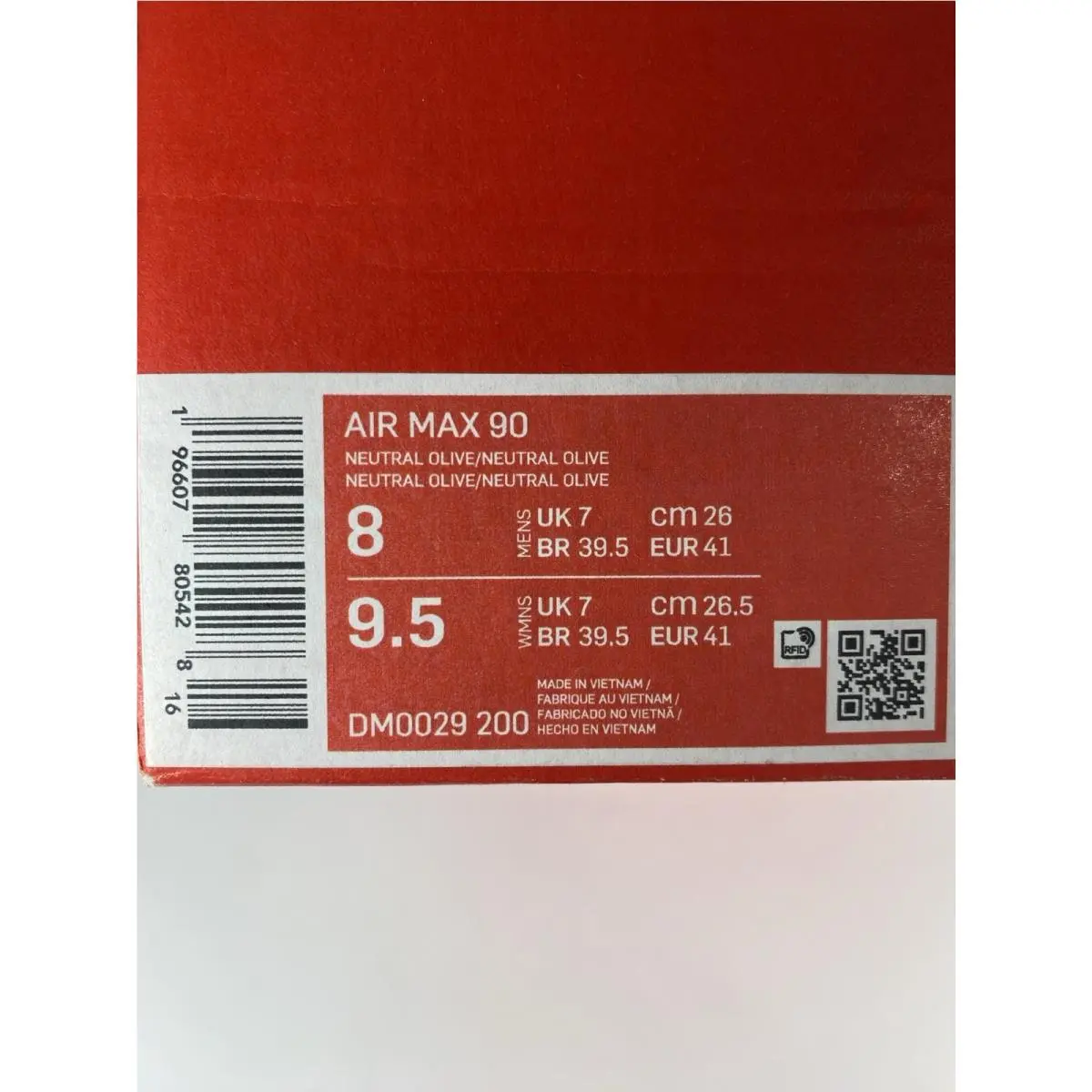 Nike shoes - Nike Air Max 90 - Air Max - DM0029 200 - Neutral Olive (UPC: 196607805428) 8