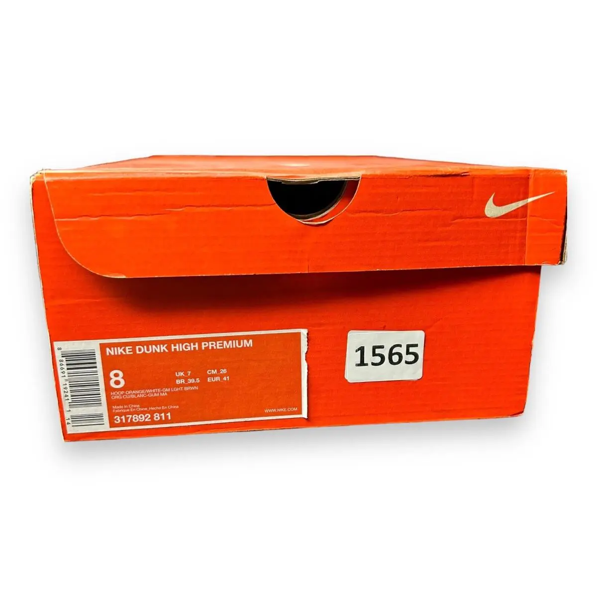 Nike shoes - Nike Dunk High - Dunk High - 317892-811 - Orange 6