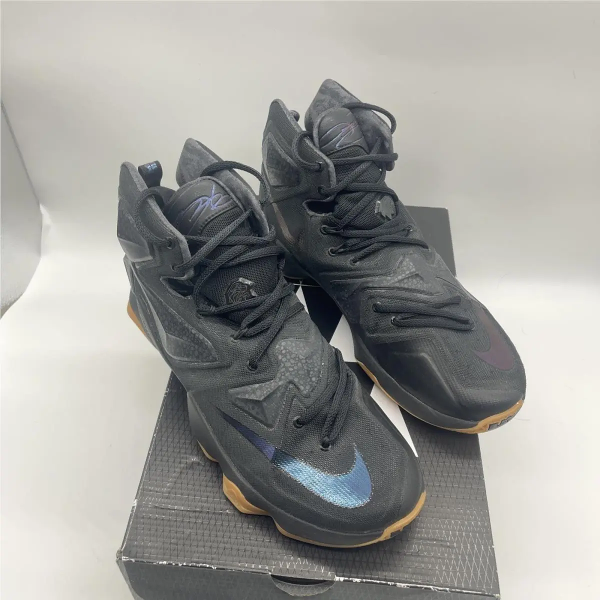 Nike shoes - Nike LeBron 13 - LeBron - 807219-001 - Black (UPC: 886691878162) 0