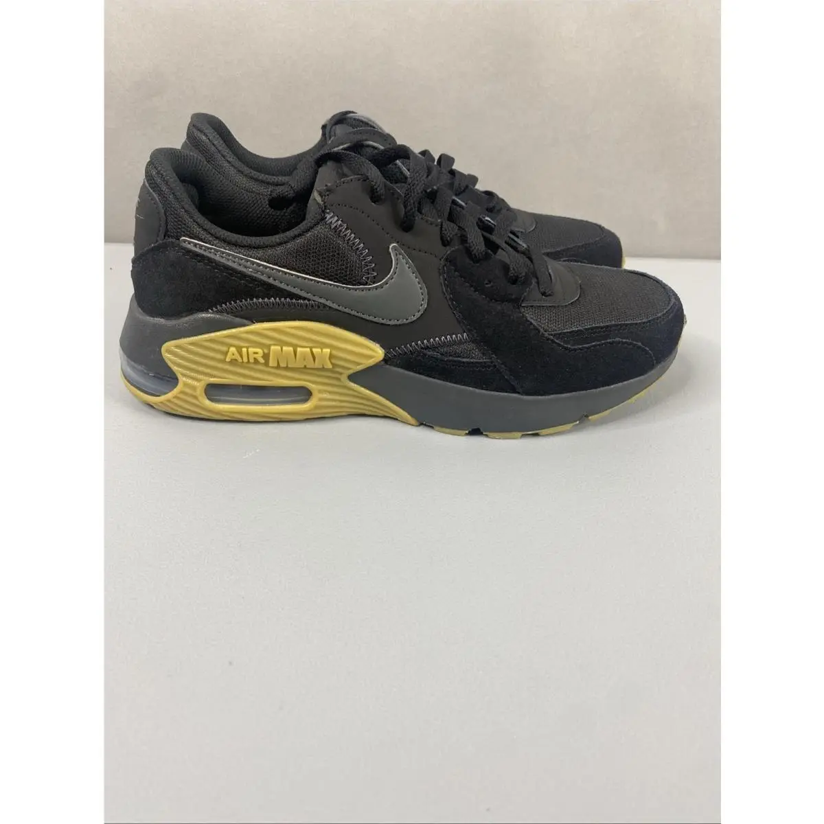Nike Air Max Excee Shoes Black Gum Men`s Sz 8.5 Athletic Casual Lifestyle