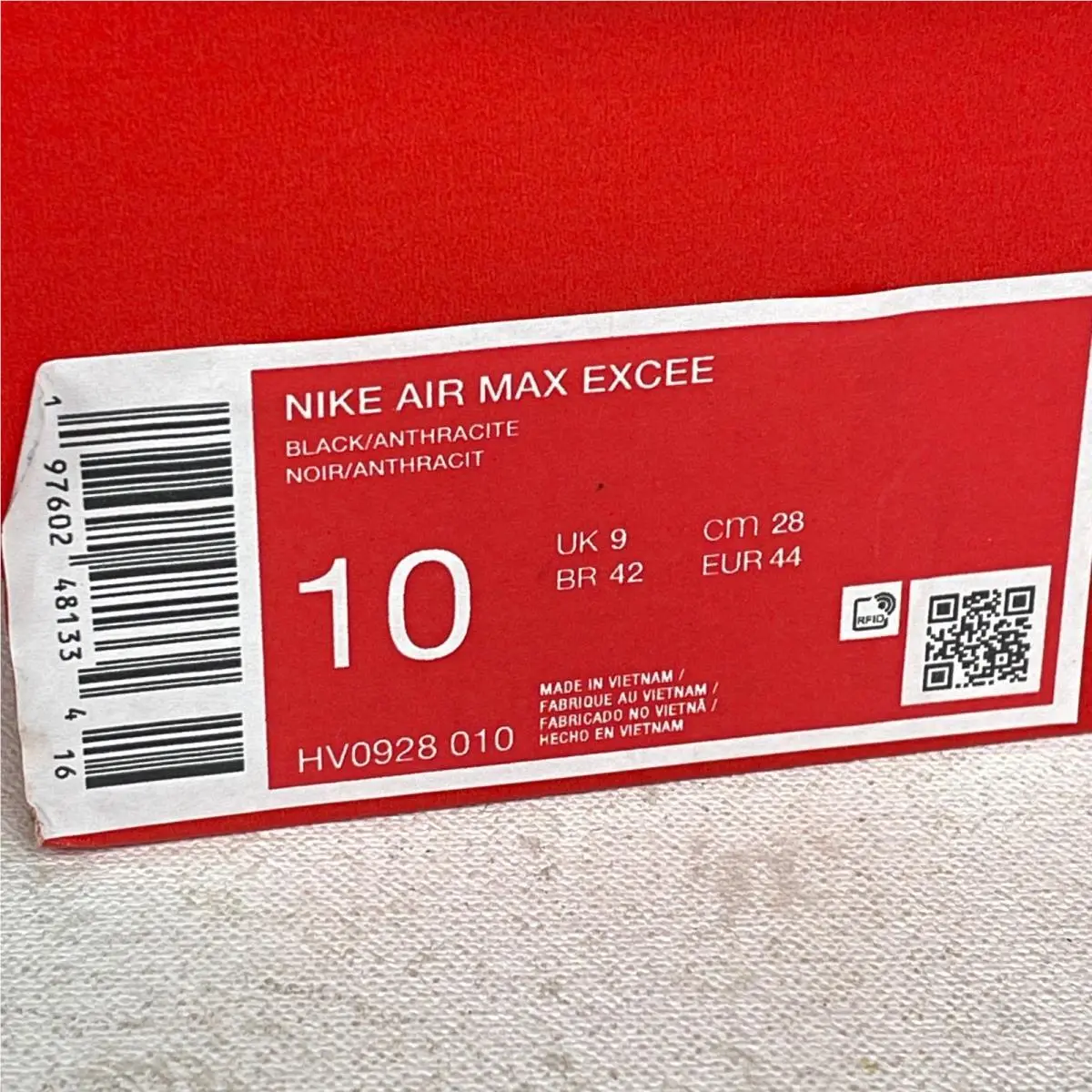 Nike shoes - Nike Air Max Excee - Air Max Excee - HV0928-010 - Black (UPC: 197602481334) 7