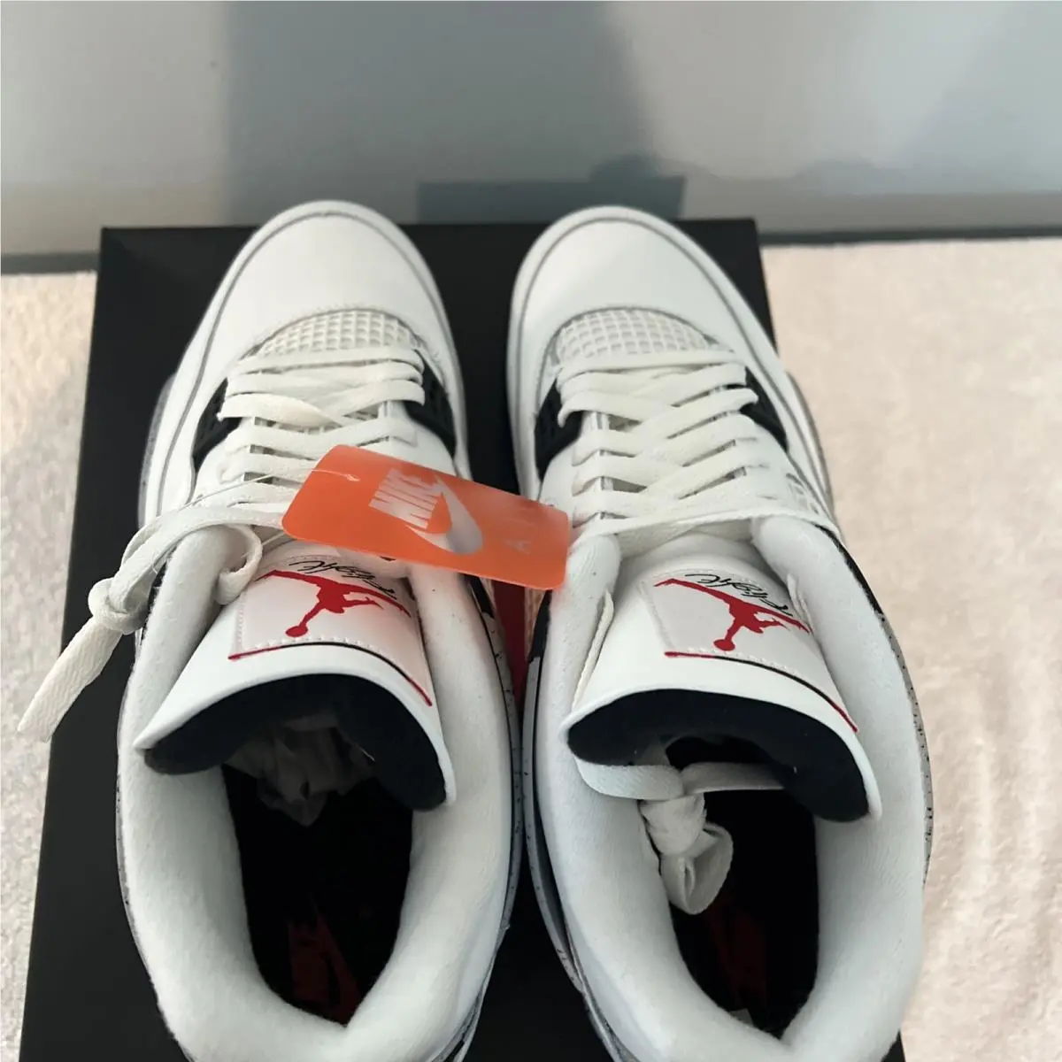 Nike shoes - Air Jordan 4 - Air - White 4