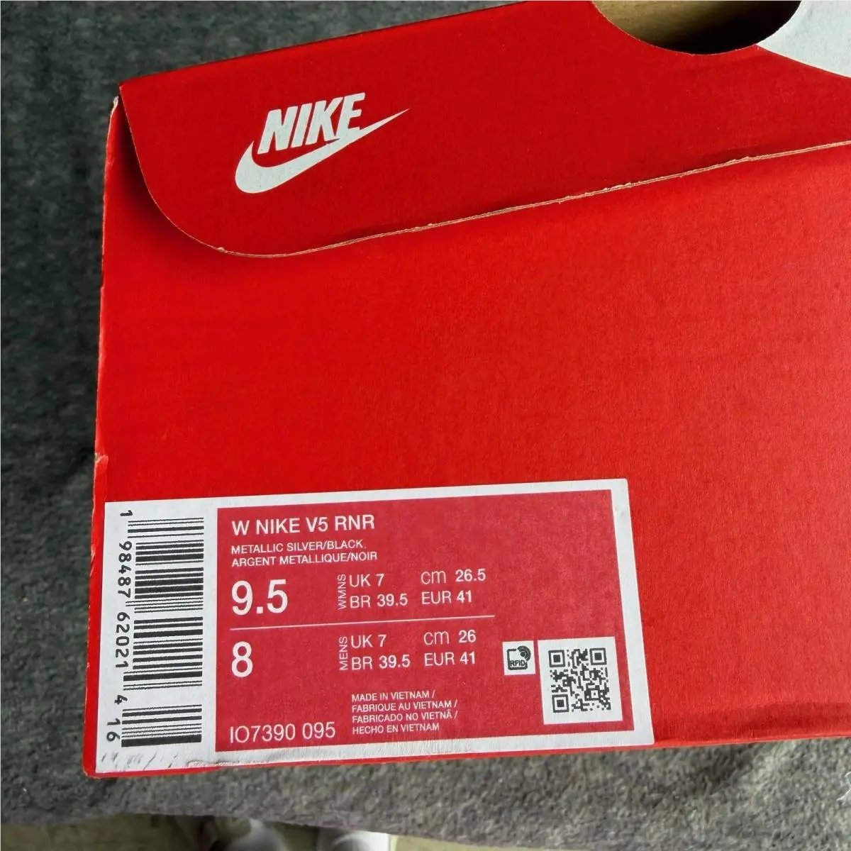 Nike shoes - Nike W Nike V5 RNR - I07390-095 - Silver 6