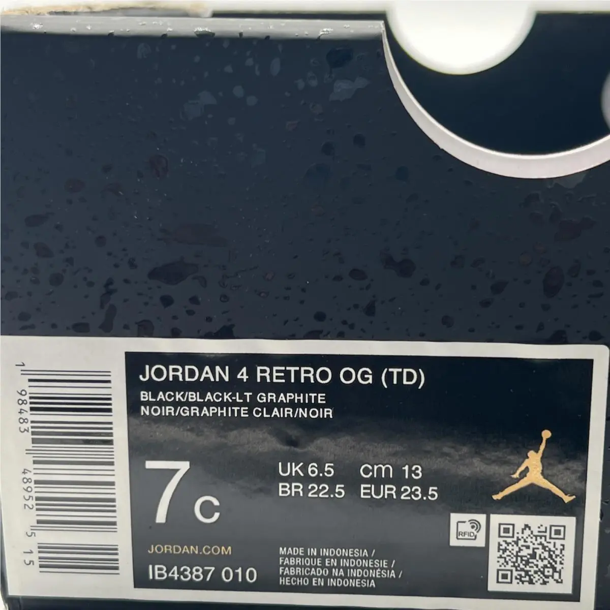 Nike shoes - Air Jordan 4 - Air - Black 5