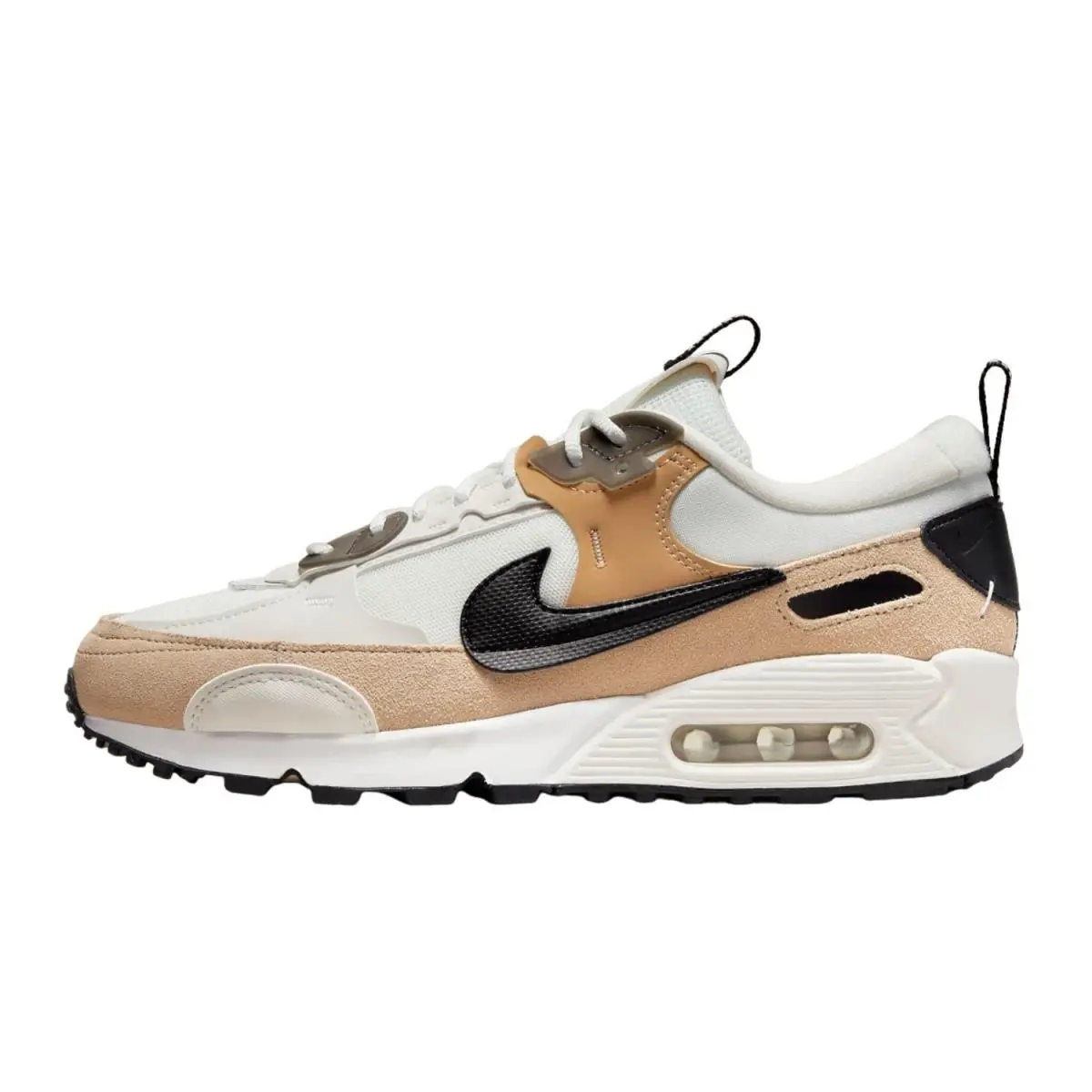 Nike Air Max 90 Futura Womens Shoes Size-12 Phantom/hemp/sanddrift/black